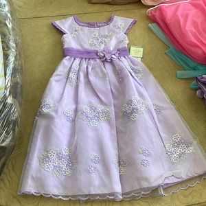 Brand New W/ Tags Girl’s Size 10 Tea Length Dress